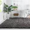 Eternal Plush Oasis Collection Area Rug -  Tranquility (Smoke) Square Smoke  lifestyle 22