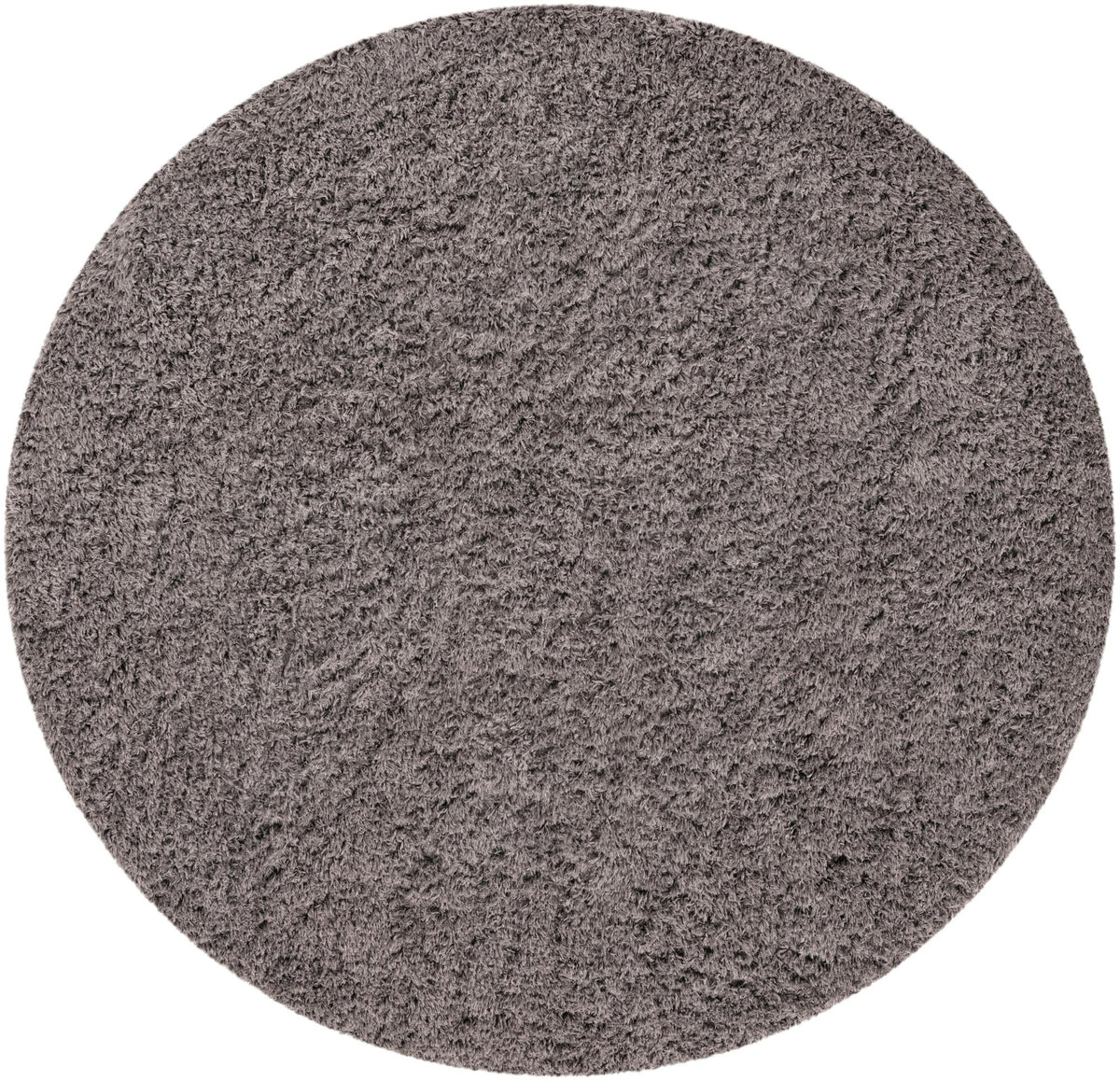 Eternal Plush Oasis Collection Area Rug -  Tranquility (Smoke) Round Smoke  lifestyle 20