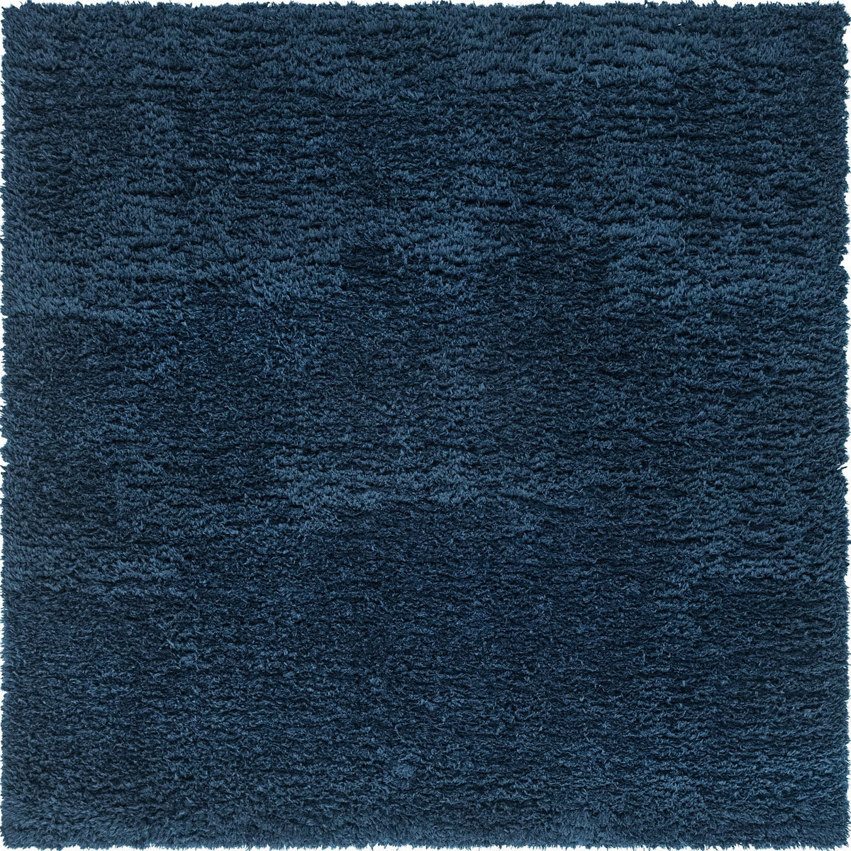 Eternal Plush Oasis Collection Area Rug -  Tranquility (Cobalt) Square Cobalt  lifestyle 2