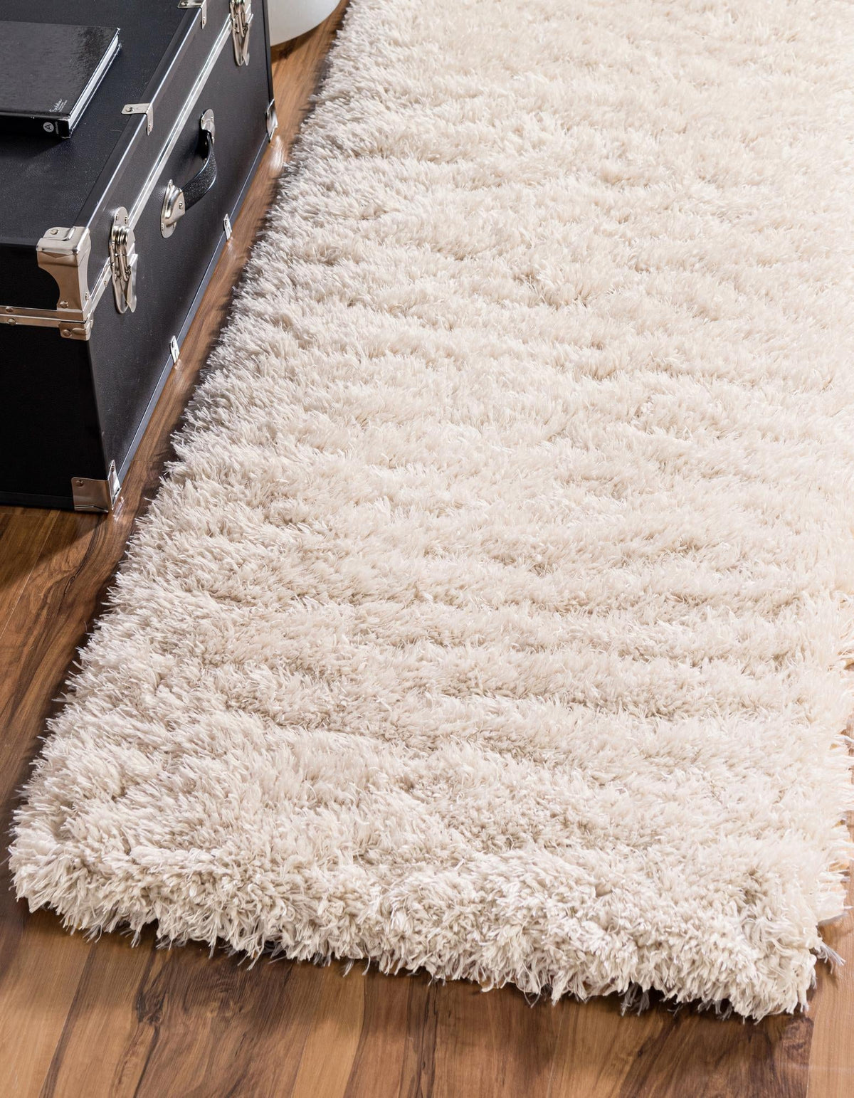 Eternal Plush Oasis Collection Area Rug -  Tranquility (Linen) Runner Linen  lifestyle 44