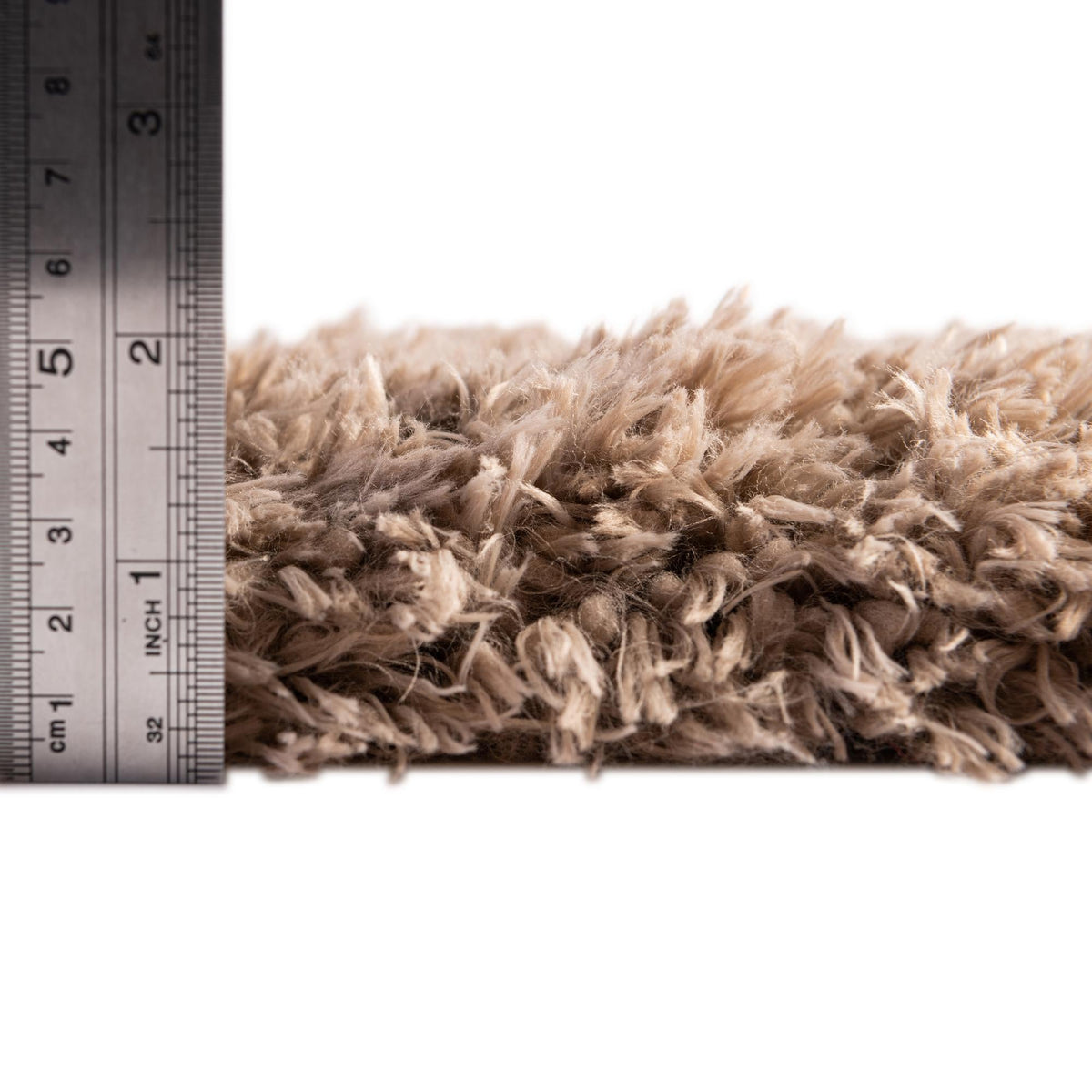 Eternal Plush Oasis Collection Area Rug -  Tranquility (Khaki) Rectangle Khaki  lifestyle 8