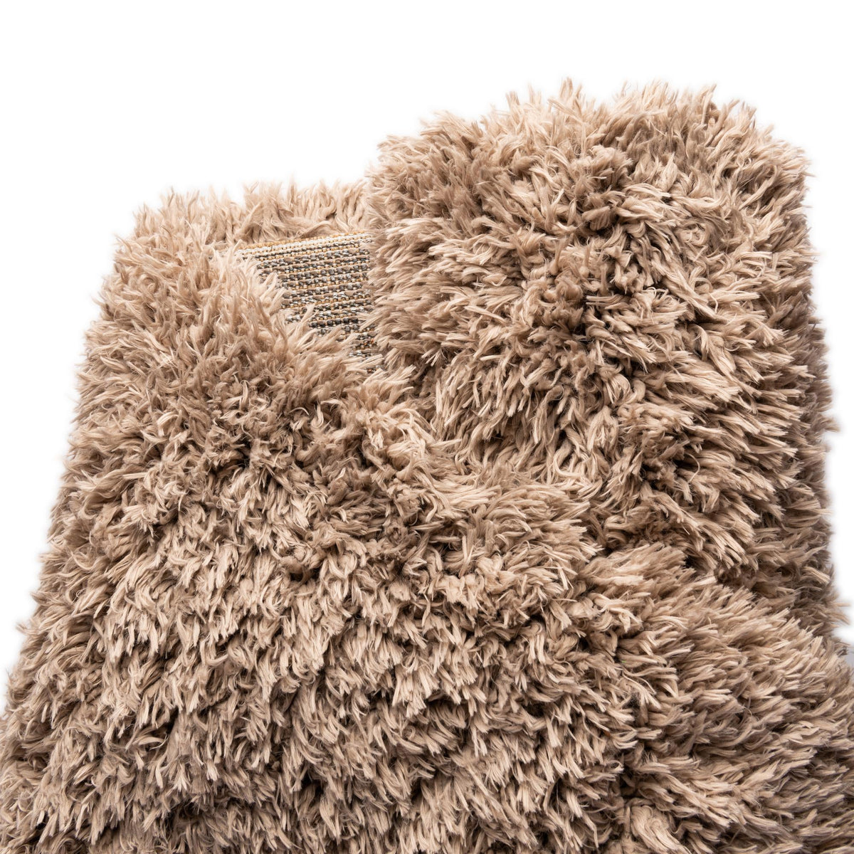 Eternal Plush Oasis Collection Area Rug -  Tranquility (Khaki) Rectangle Khaki  lifestyle 13