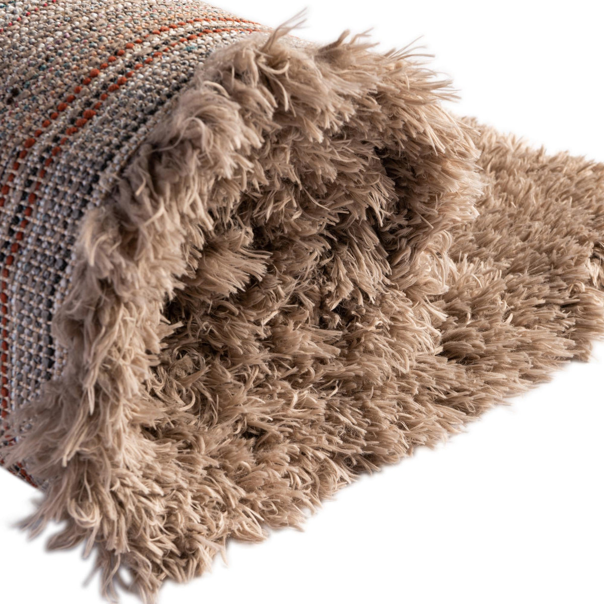 Eternal Plush Oasis Collection Area Rug -  Tranquility (Khaki) Rectangle Khaki  lifestyle 14