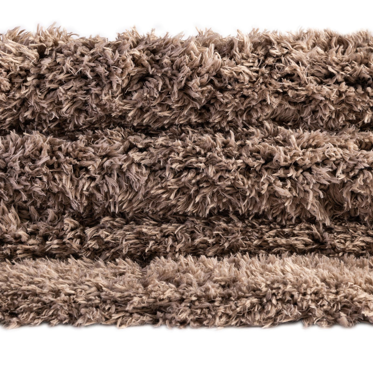 Eternal Plush Oasis Collection Area Rug -  Tranquility (Khaki) Rectangle Khaki  lifestyle 16
