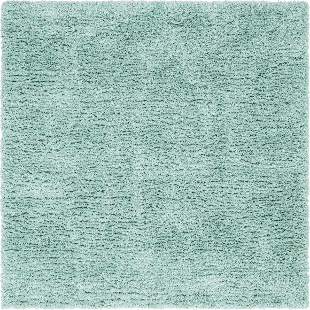 Eternal Plush Oasis Collection Area Rug -  Tranquility (Cyan) Square Cyan  lifestyle 2