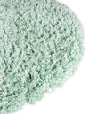 Eternal Plush Oasis Collection Area Rug -  Tranquility (Cyan) Round Cyan  lifestyle 26