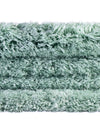Eternal Plush Oasis Collection Area Rug -  Tranquility (Cyan) Round Cyan  lifestyle 45