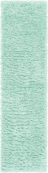 Eternal Plush Oasis Collection Area Rug -  Tranquility (Cyan) Runner Cyan  lifestyle 4