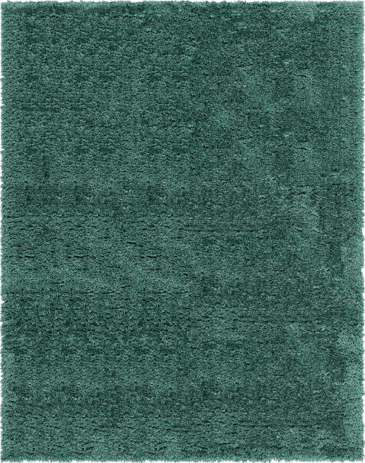 Eternal Plush Oasis Collection Area Rug -  Tranquility (Forest Green) Rectangle Forest Green Main