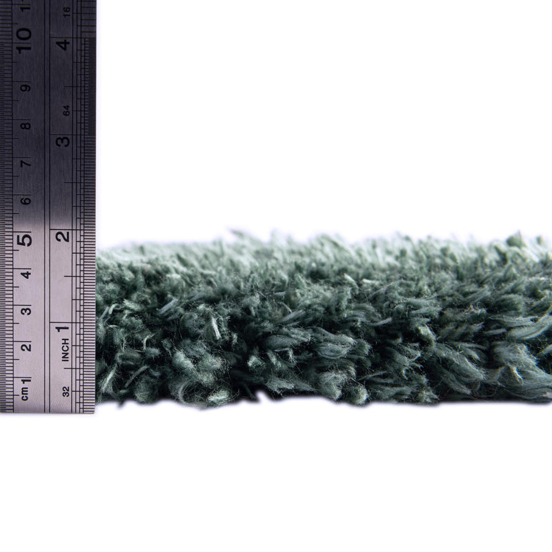 Eternal Plush Oasis Collection Area Rug -  Tranquility (Forest Green) Rectangle Forest Green  lifestyle 8