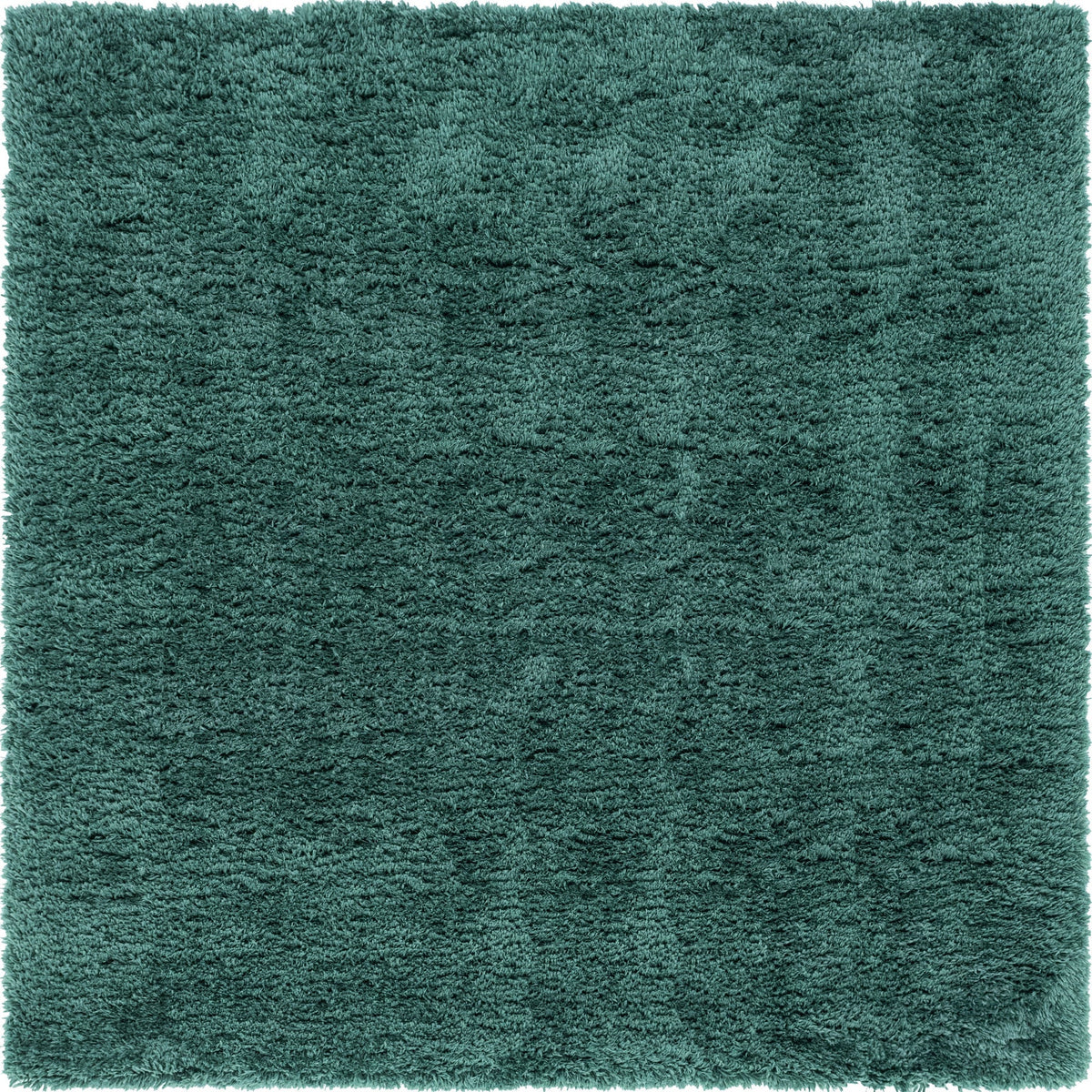 Eternal Plush Oasis Collection Area Rug -  Tranquility (Forest Green) Square Forest Green  lifestyle 17