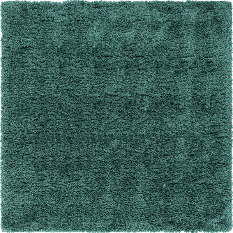 Eternal Plush Oasis Collection Area Rug -  Tranquility (Forest Green) Square Forest Green  lifestyle 17