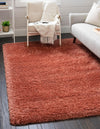 Eternal Plush Oasis Collection Area Rug -  Tranquility (Vintage Rose) Rectangle Vintage Rose  lifestyle 2