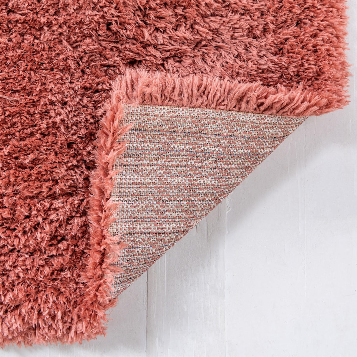 Eternal Plush Oasis Collection Area Rug -  Tranquility (Vintage Rose) Square Vintage Rose  lifestyle 17