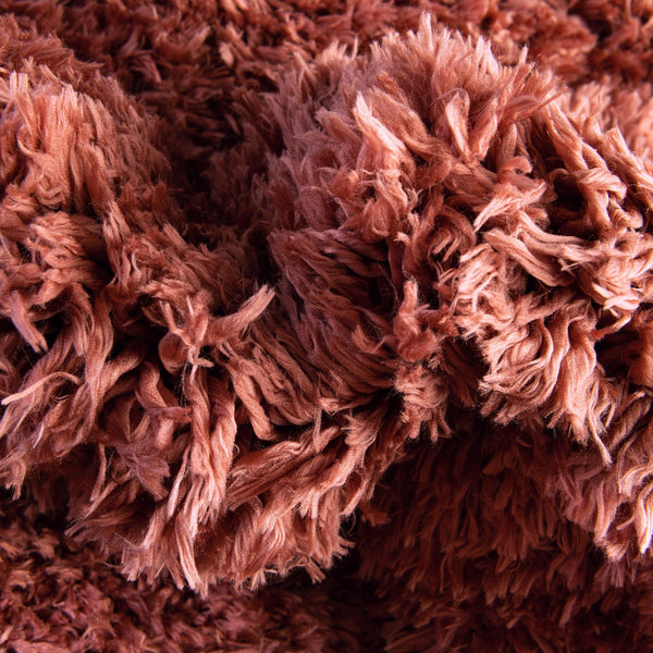 Eternal Plush Oasis Collection Area Rug -  Tranquility (Vintage Rose) Square Vintage Rose  lifestyle 28