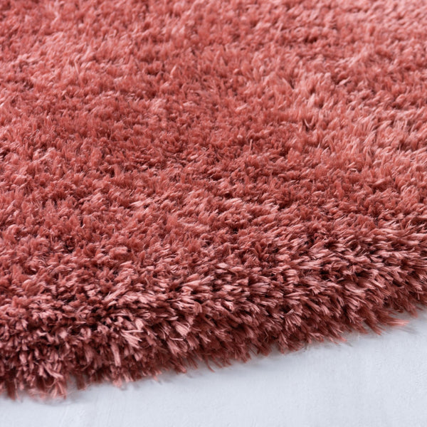 Eternal Plush Oasis Collection Area Rug -  Tranquility (Vintage Rose) Round Vintage Rose  lifestyle 15