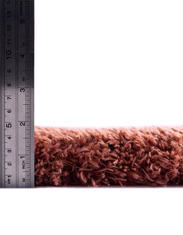 Eternal Plush Oasis Collection Area Rug -  Tranquility (Vintage Rose) Round Vintage Rose  lifestyle 20