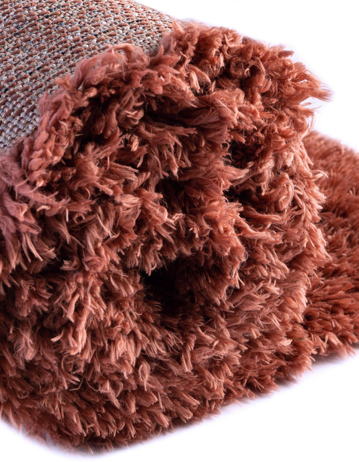 Eternal Plush Oasis Collection Area Rug -  Tranquility (Vintage Rose) Round Vintage Rose  lifestyle 39