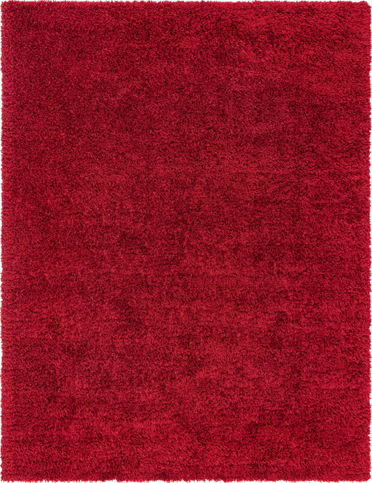 Eternal Plush Oasis Collection Area Rug -  Tranquility (Merlot) Rectangle Merlot Main