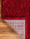 Eternal Plush Oasis Collection Area Rug -  Tranquility (Merlot) Rectangle Merlot  lifestyle 10