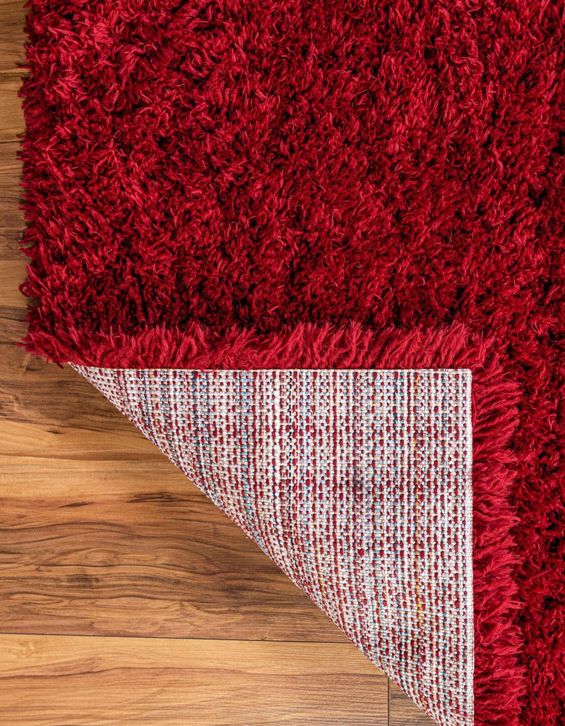 Eternal Plush Oasis Collection Area Rug -  Tranquility (Merlot) Rectangle Merlot  lifestyle 10