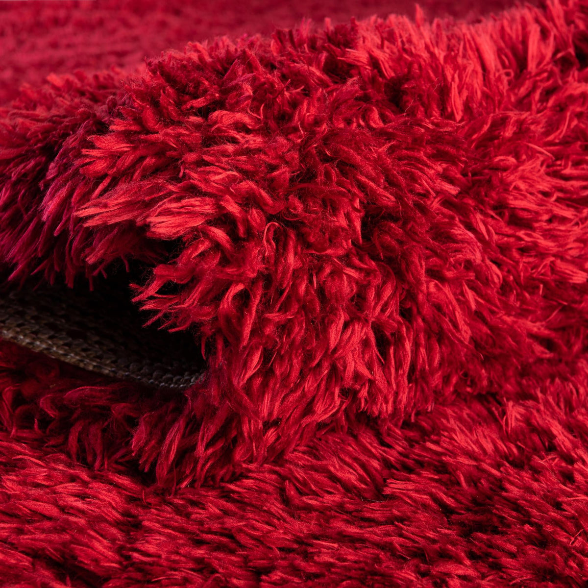Eternal Plush Oasis Collection Area Rug -  Tranquility (Merlot) Rectangle Merlot  lifestyle 9