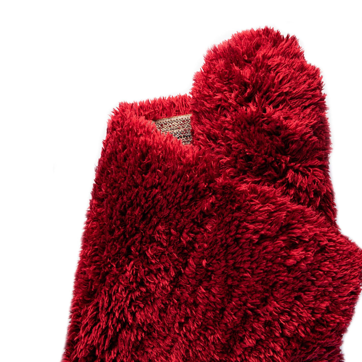 Eternal Plush Oasis Collection Area Rug -  Tranquility (Merlot) Rectangle Merlot  lifestyle 13