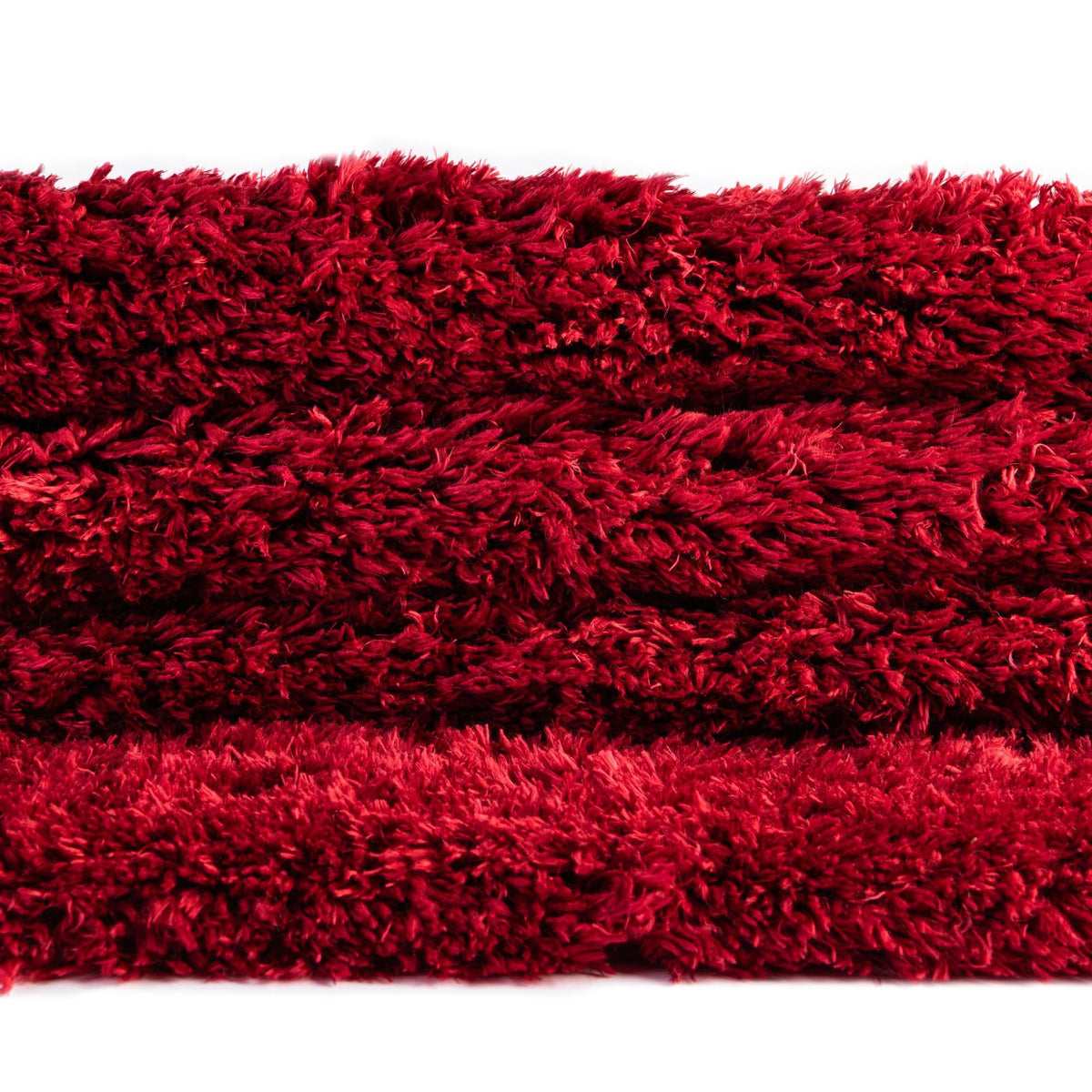 Eternal Plush Oasis Collection Area Rug -  Tranquility (Merlot) Rectangle Merlot  lifestyle 16