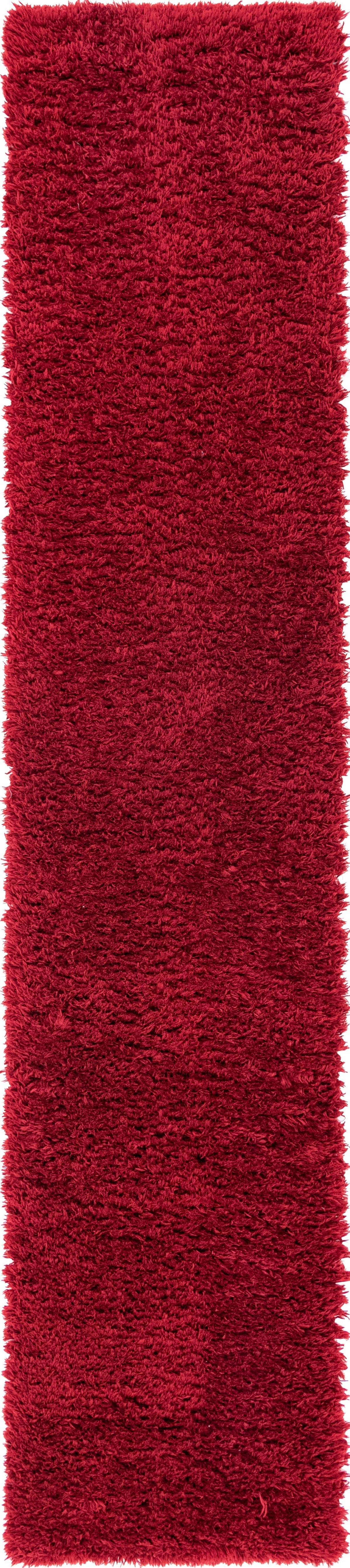 Eternal Plush Oasis Collection Area Rug -  Tranquility (Merlot) Runner Merlot  lifestyle 19