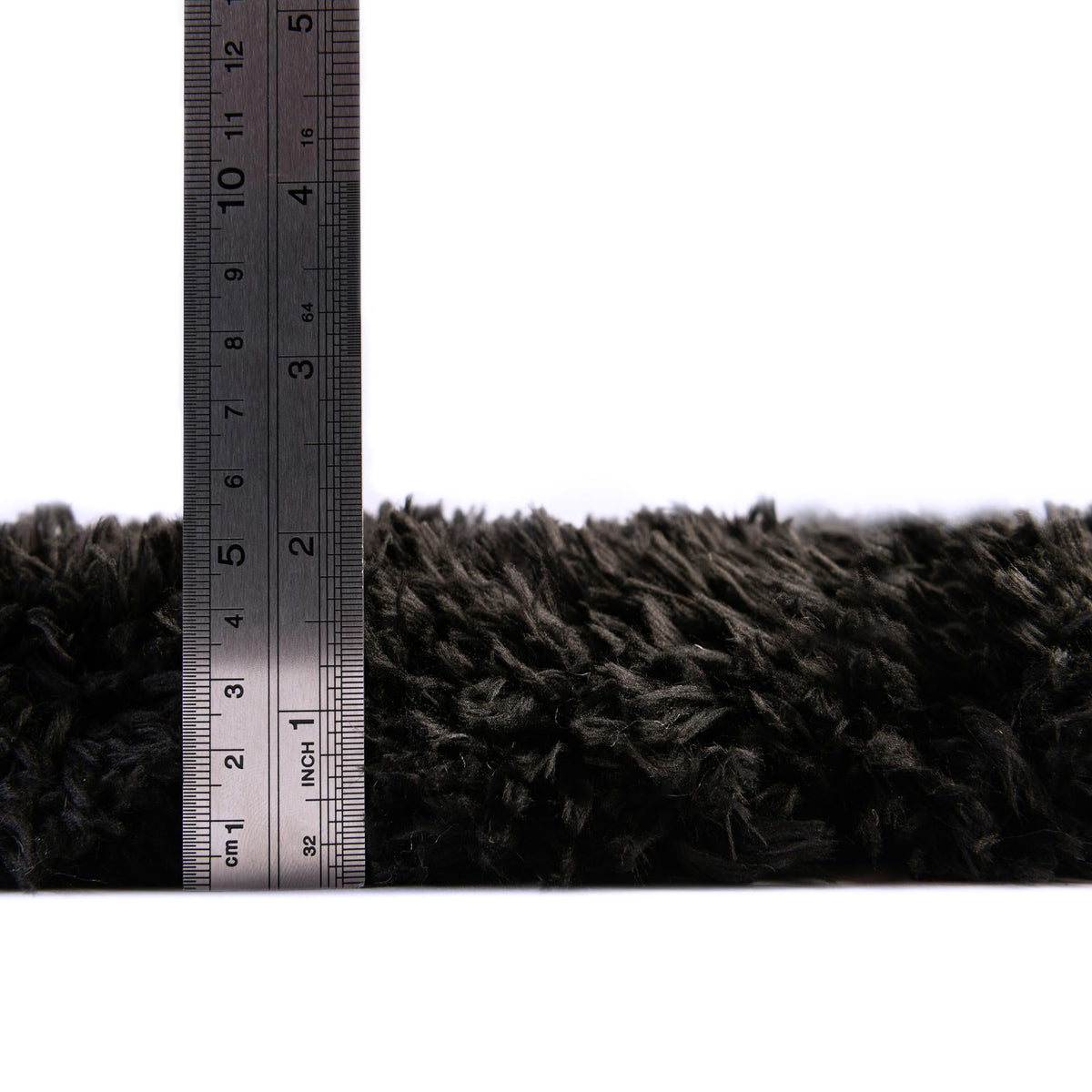 Eternal Plush Oasis Collection Area Rug -  Tranquility (Onyx Black) Square Onyx Black  lifestyle 18