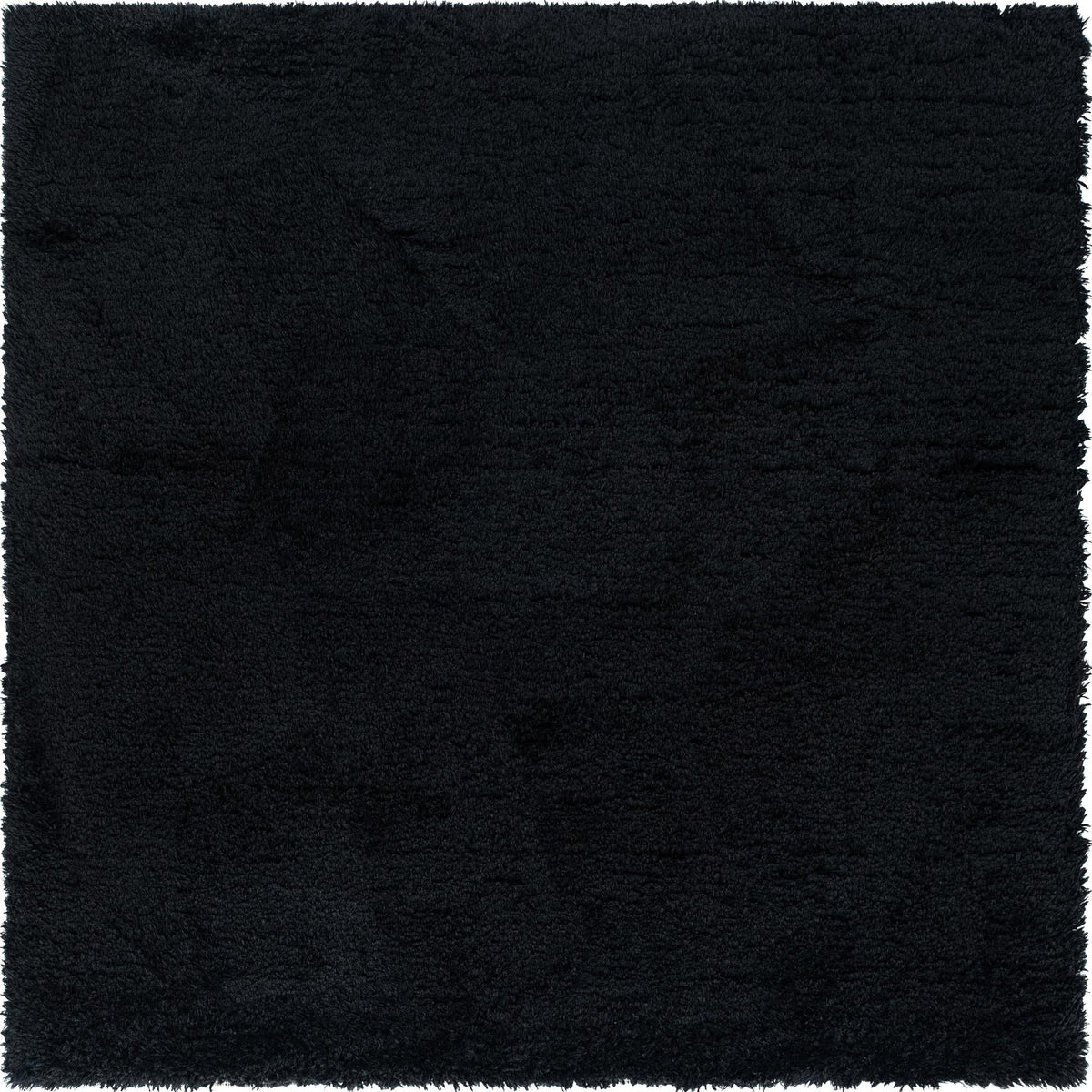 Eternal Plush Oasis Collection Area Rug -  Tranquility (Onyx Black) Square Onyx Black  lifestyle 2