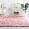 Eternal Plush Oasis Collection Area Rug -  Tranquility (Pink Lace) Square Pink Lace  lifestyle 6
