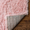 Eternal Plush Oasis Collection Area Rug -  Tranquility (Pink Lace) Square Pink Lace  lifestyle 16