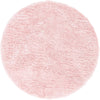 Eternal Plush Oasis Collection Area Rug -  Tranquility (Pink Lace) Round Pink Lace  lifestyle 2