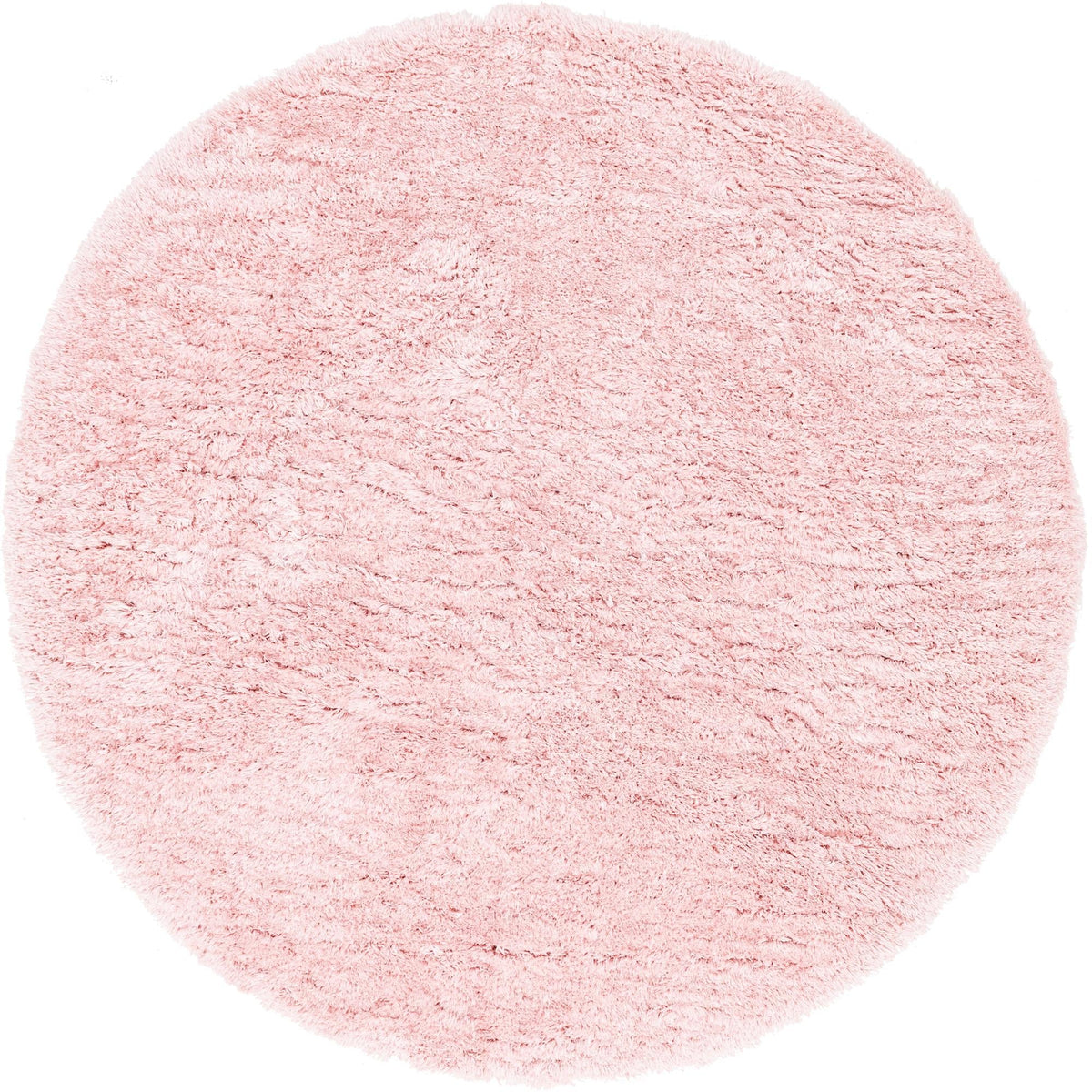 Eternal Plush Oasis Collection Area Rug -  Tranquility (Pink Lace) Round Pink Lace  lifestyle 2