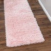 Eternal Plush Oasis Collection Area Rug -  Tranquility (Pink Lace) Runner Pink Lace  lifestyle 7
