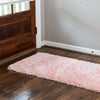 Eternal Plush Oasis Collection Area Rug -  Tranquility (Pink Lace) Runner Pink Lace  lifestyle 10