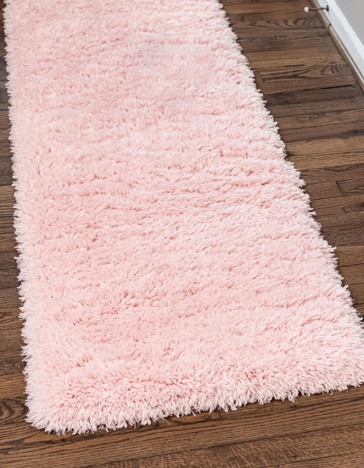 Eternal Plush Oasis Collection Area Rug -  Tranquility (Pink Lace) Runner Pink Lace  lifestyle 24