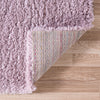 Eternal Plush Oasis Collection Area Rug -  Tranquility (Lavender) Square Lavender  lifestyle 16