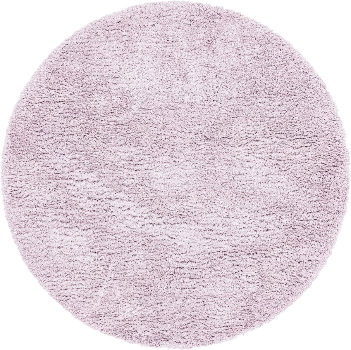 Eternal Plush Oasis Collection Area Rug -  Tranquility (Lavender) Round Lavender  lifestyle 3