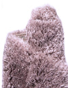 Eternal Plush Oasis Collection Area Rug -  Tranquility (Lavender) Round Lavender  lifestyle 35