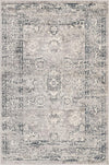 Savannah Elegance Collection Area Rug - Magnolia Rectangle Gray  lifestyle 5