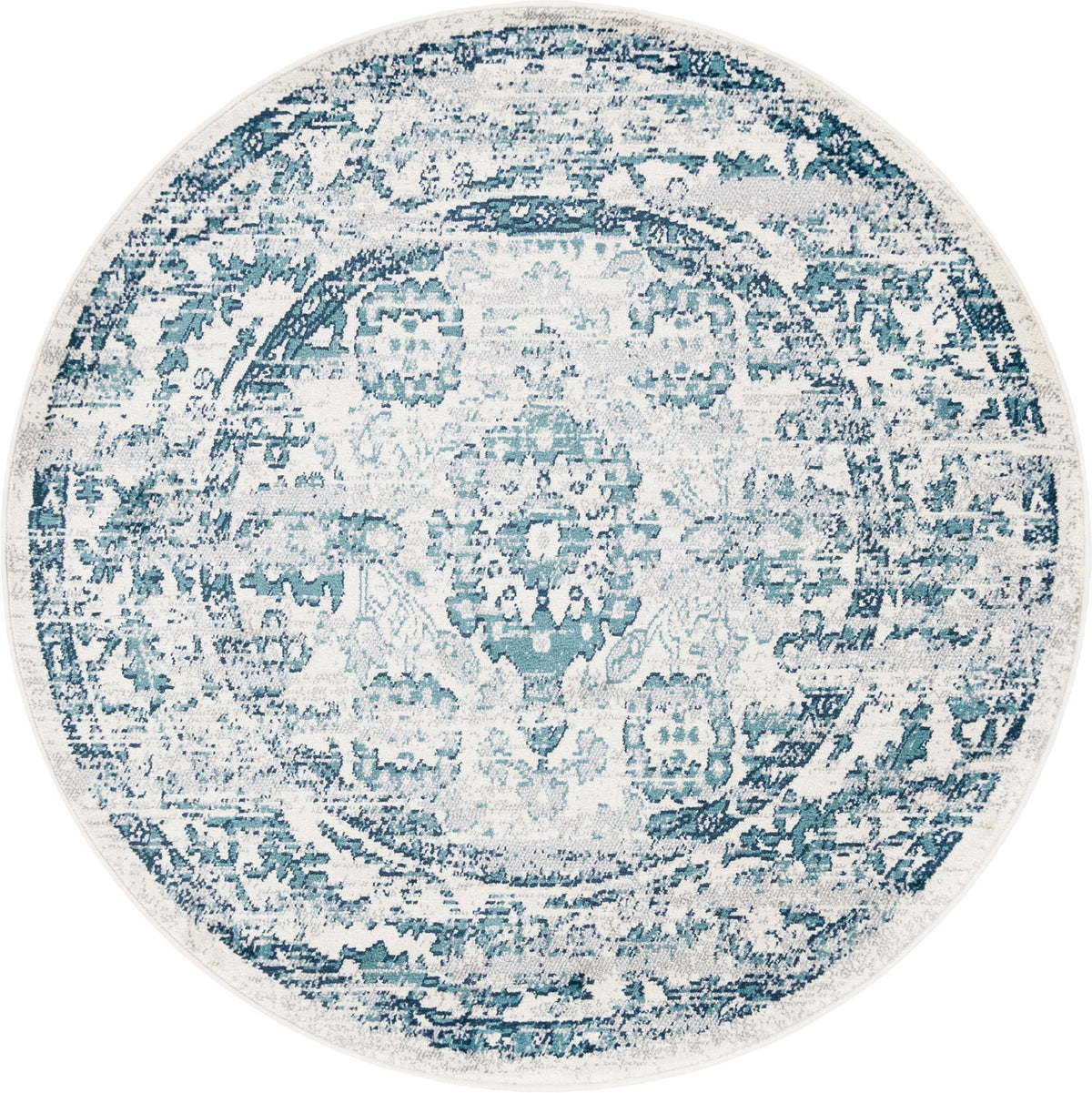 Savannah Elegance Collection Area Rug - Magnolia Round Ivory  lifestyle 61