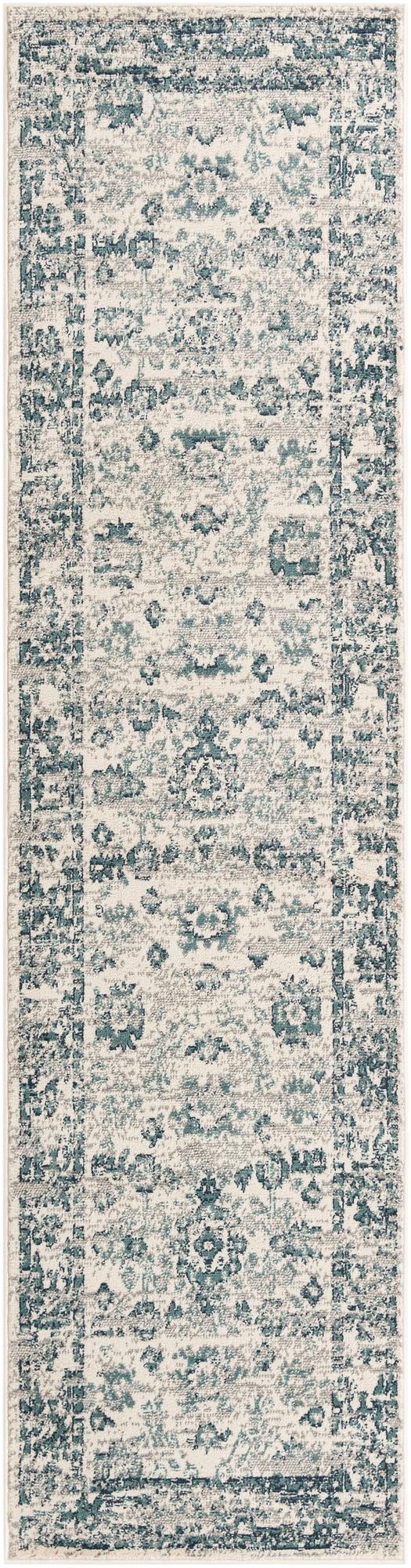 Savannah Elegance Collection Area Rug - Magnolia Runner Ivory  lifestyle 107