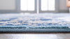 Savannah Elegance Collection Area Rug -  Azalea Rectangle Navy Blue  lifestyle 36