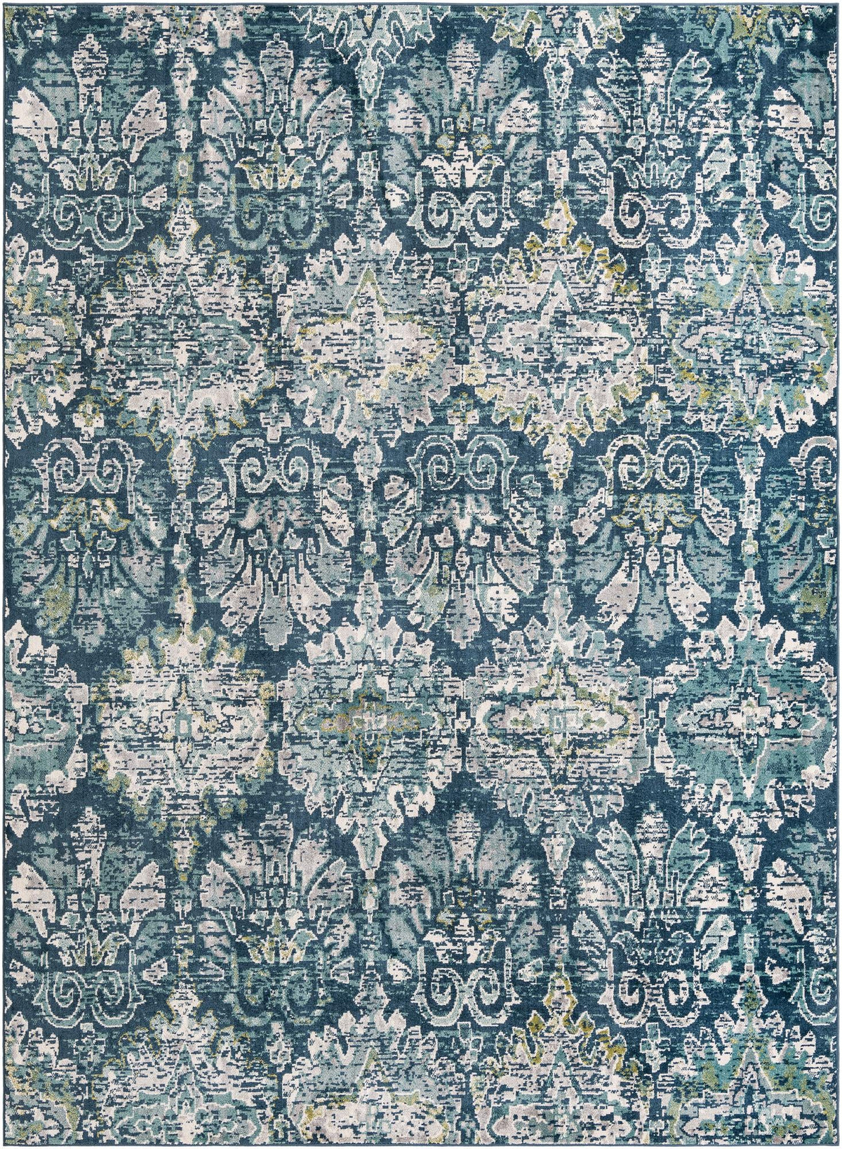 Savannah Elegance Collection Area Rug -  Forsyth Rectangle Navy Blue  lifestyle 2