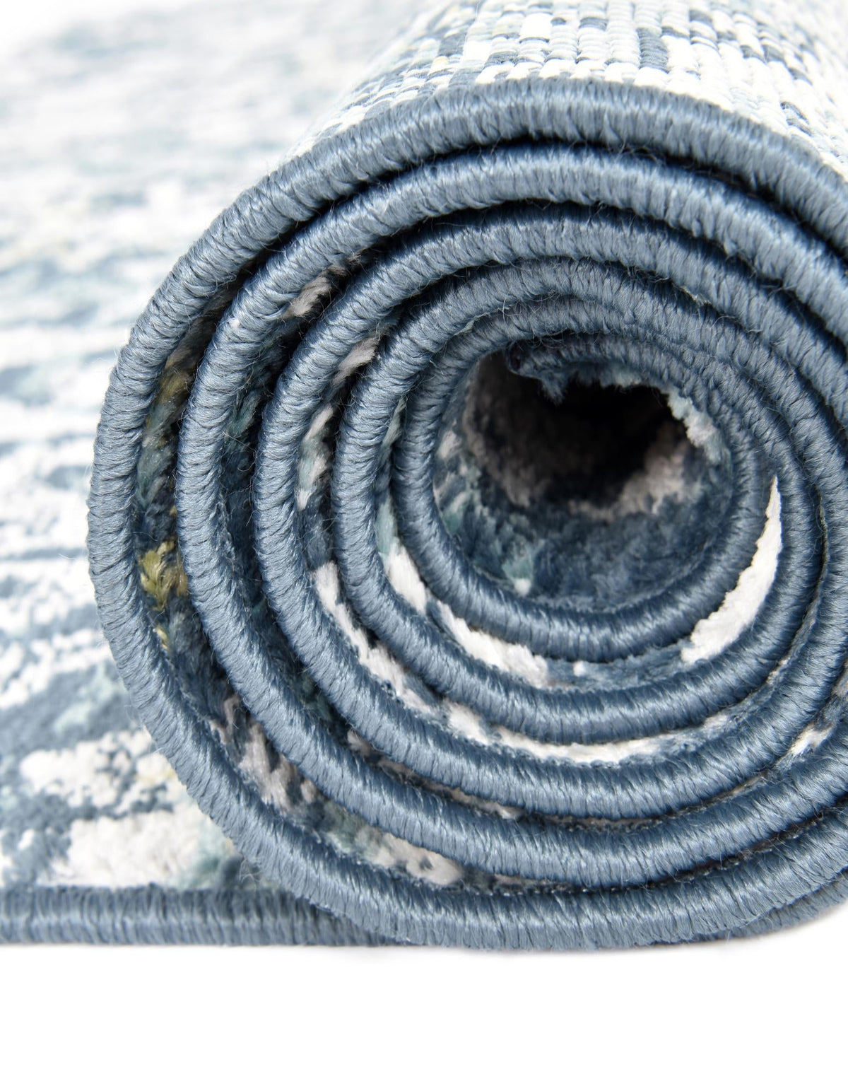 Savannah Elegance Collection Area Rug -  Forsyth Rectangle Navy Blue  lifestyle 30