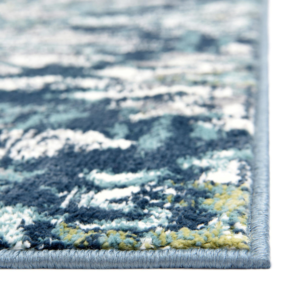 Savannah Elegance Collection Area Rug -  Forsyth Rectangle Navy Blue  lifestyle 45