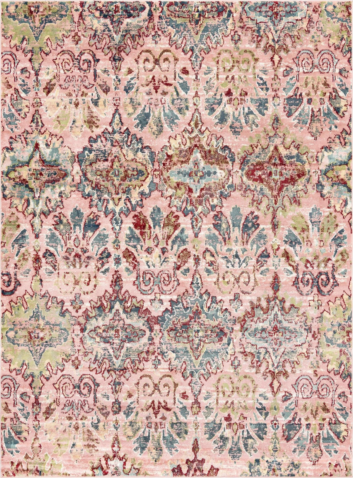 Savannah Elegance Collection Area Rug -  Forsyth Rectangle Pink  lifestyle 3