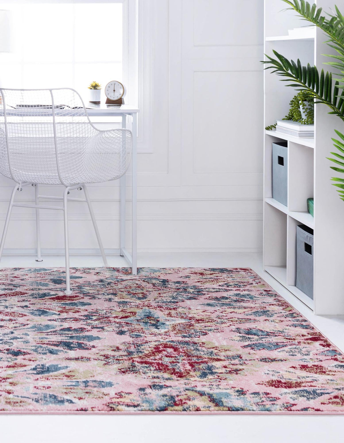 Savannah Elegance Collection Area Rug -  Forsyth Rectangle Pink  lifestyle 10